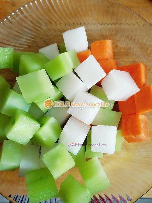 蘿卜魔方的做法