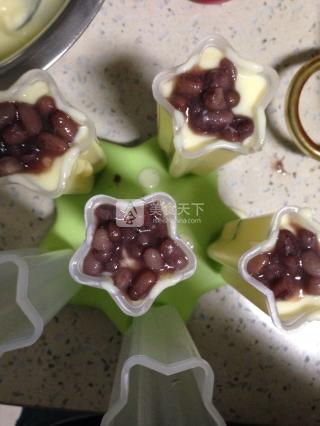 牛奶紅豆冰棒的做法步驟:11