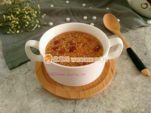 BB煲版～黃米紅蕓豆粥的做法