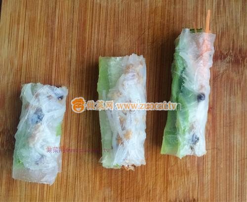 涼春卷的做法