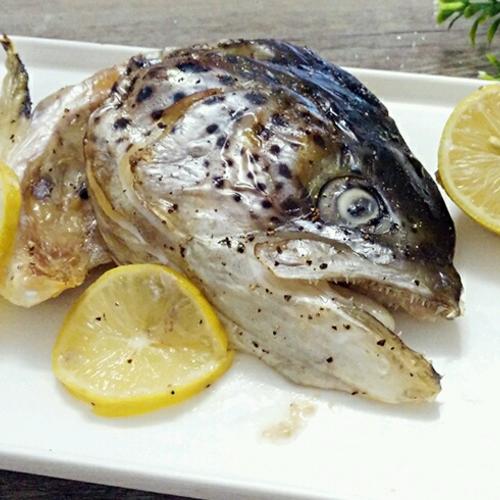 烤三文魚(yú)頭的做法