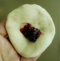 果醬圣誕樹面包的做法步驟6