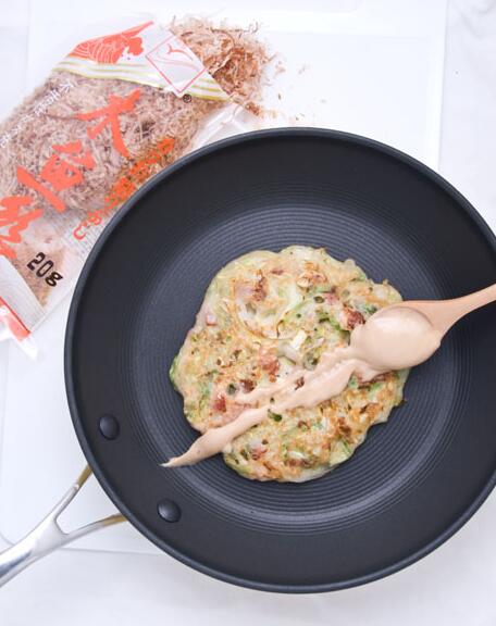 韓國風味洋白菜煎餅怎么做?