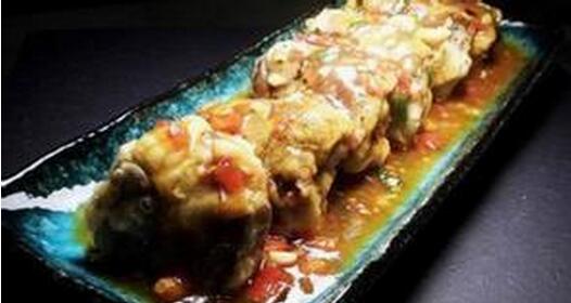 新品杭幫菜脆炸茄卷怎么做？