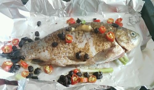 香辣豆豉烤魚(yú)的做法