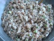 槐花肉包的做法步驟3