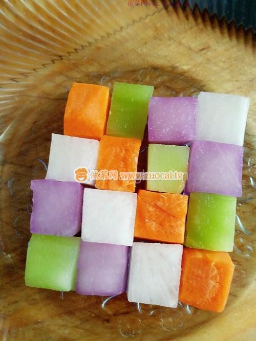 蘿卜魔方的做法