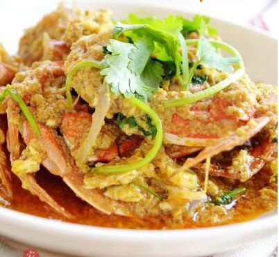 新鮮海鮮泰式醬香青蟹怎么做？