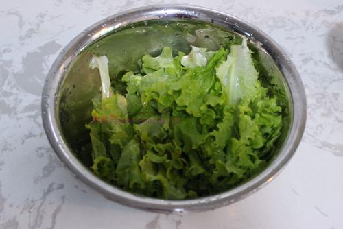 堅(jiān)果生菜的做法