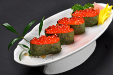 魚(yú)子醬壽司的做法