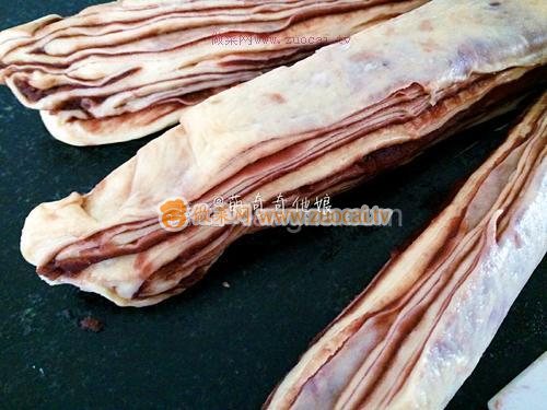 大理石紋豆沙土司的做法