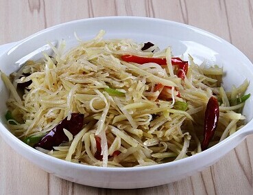 干煸土豆絲，干煸土豆絲的做法