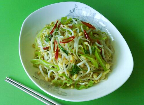 怎么做香辣綠豆芽？