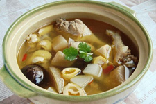 酸蘿卜老鴨湯的做法