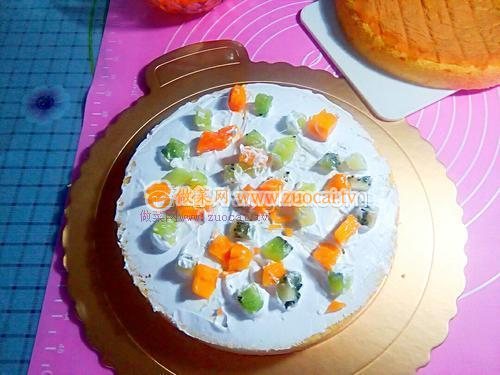 水果奶油蛋糕的做法