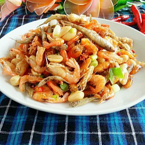 （簡(jiǎn)易版）香辣小魚小蝦的做法