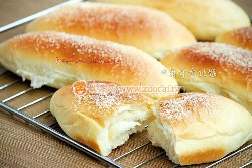 砂糖奶油面包的做法