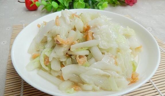 怎么做清爽菜——開洋白菜