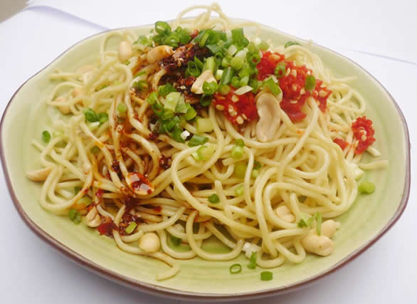 涼面的制作方法