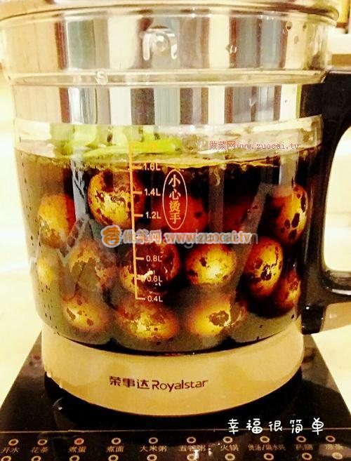養(yǎng)生壺五香茶葉鵪鶉蛋的做法