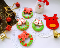 圣誕花環(huán)糖霜餅干的做法步驟22