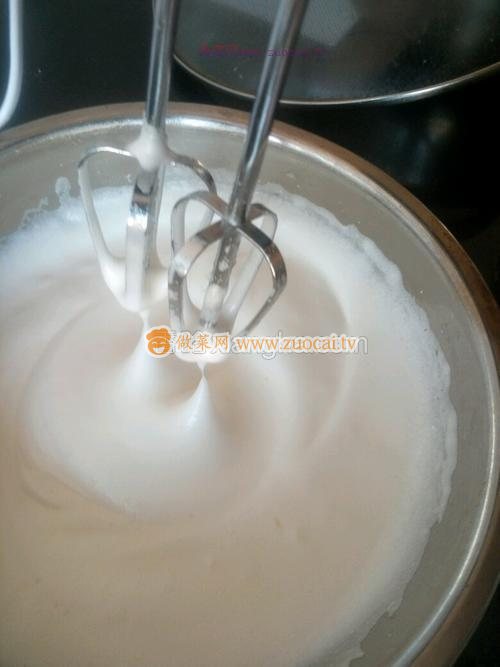 8寸紫薯戚風(fēng)蛋糕的做法