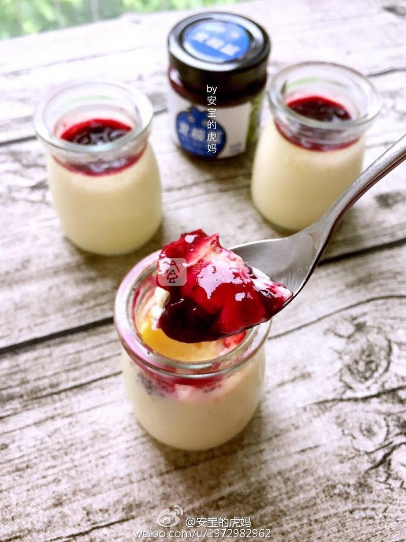 藍(lán)莓布丁的做法