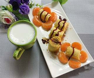 富貴黃金肉松卷的做法步驟：12