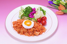 辣白菜炒飯怎么做