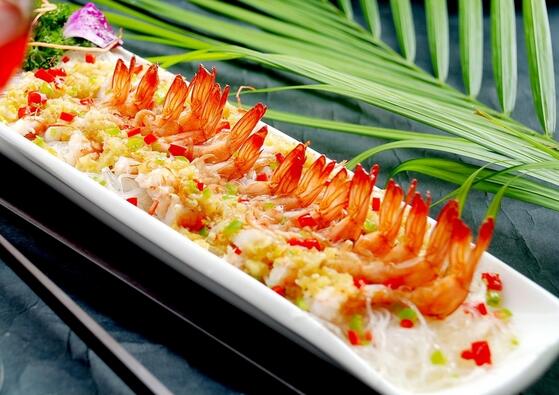 蒜香下飯的蒜蓉開邊蝦怎么做？
