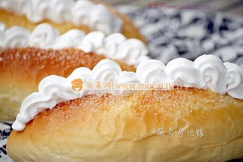 砂糖奶油面包的做法