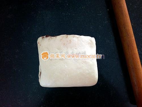 大理石紋豆沙土司的做法