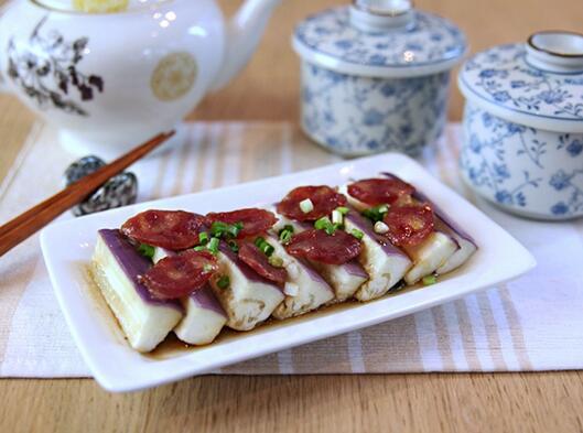 臘味清蒸茄子怎么做？