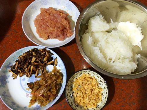 客家蒸蘿卜丸子的做法