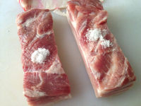 自制簡(jiǎn)易版臘肉的做法步驟1