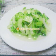 清炒長(zhǎng)白菜的做法