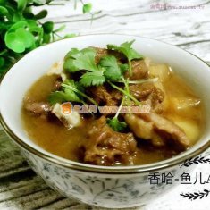 羊排燉蘿卜的做法