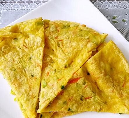 苦瓜胡蘿卜雞蛋煎餅的家常做法