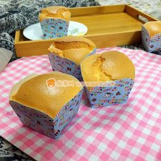 原味戚風(fēng)蛋糕杯的做法