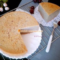 8寸紫薯戚風(fēng)蛋糕的做法