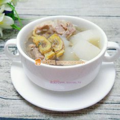 白蘿卜蟶干燉排骨的做法