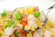 咖喱蟹炒飯的做法視頻