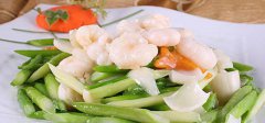 百合蘆筍蝦球的做法視頻