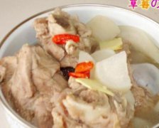 白蘿卜煲豬骨的做法視頻