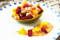 北極甜蝦沙拉芒果碗的家常做法