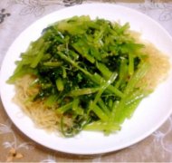 涼拌芹菜粉條的做法視頻