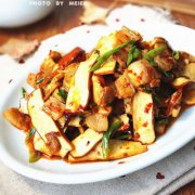 回鍋肉豆干的做法