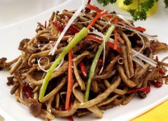 干煸手撕杏鮑菇