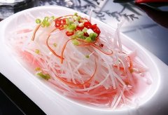 爽口蘿卜的做法