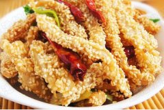 芝麻藕絲的做法視頻